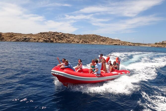 2-Hour Mykonos Private Sea Safari and Snorkeling on a Powerboat - Stocked Picnic and Snorkeling Equipment