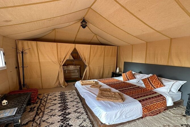 2 Nights in Luxury Camp & Camel Trekking in Merzouga Desert - Luxury Camp Accommodation Details