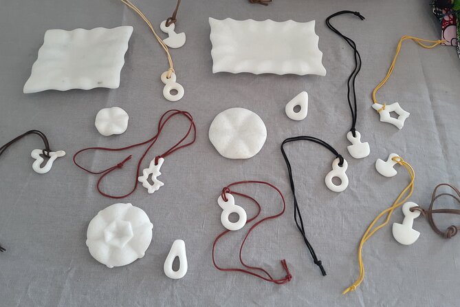 3-Hour Marble Workshop Creating Your Own Souvenir Out of ( Paros ) Marble - Meeting and Pickup