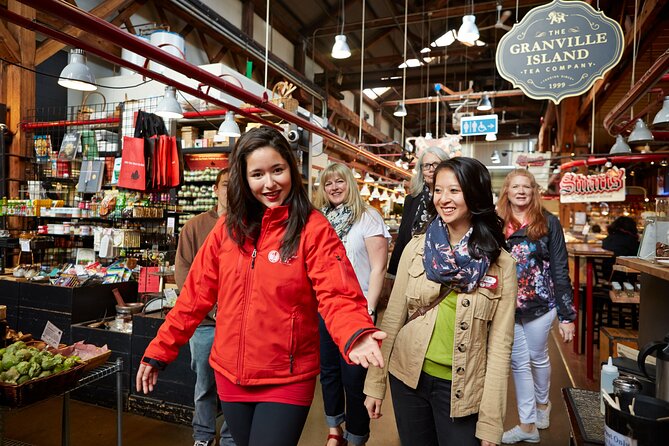 3-Hours Walking Tour on Market and Shops in Granville Island - Inclusions
