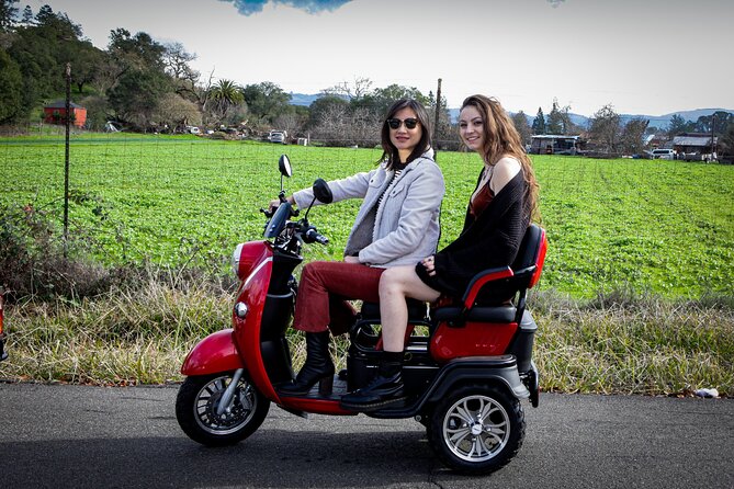 5 Hr Guided Wine Country Tour in Sonoma on an Electric Trike - Inclusions and Amenities