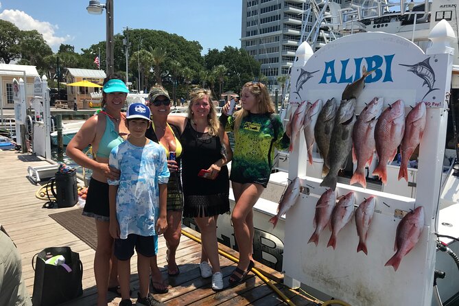 6 Hour Family Fun Fishing Charter on a 42' Sportfish ,Alibi - Inclusions