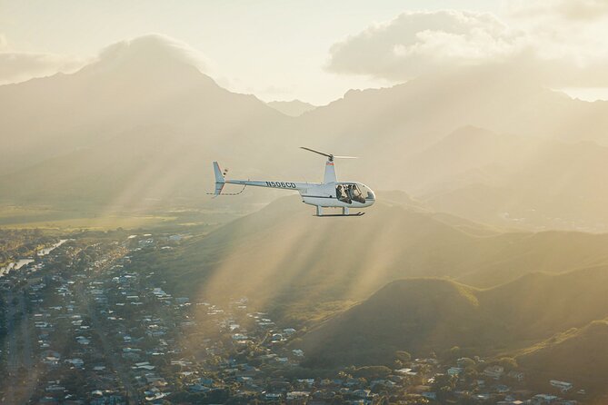 60 Minutes SHARED Helicopter Tour in Honolulu - Meeting and Pickup