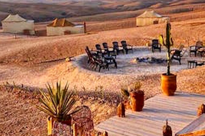 AGAFAY DESERT: Dinner, Camel Ride, Berber Camp , Sunset - Dinner in a Berber Tent: Taste of Moroccan Cuisine