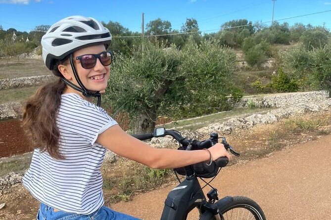 Alberobello in E-Bike. the Countryside, a Mill and a Farm - Visiting a Traditional Mill