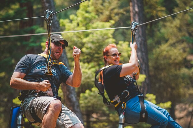 All-Day Guided Zipline Tour With Train Ride and Lunch in Durango - End Point