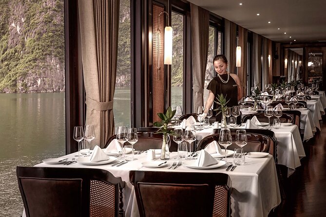 Ambassador Cruise - Heritage Ambassador in Halong Bay (2D1N) - On-board Experience and Meals