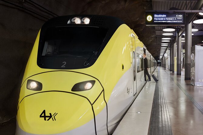 Arlanda Express Train Airport and Stockholm City Transfer - Departure and Arrival