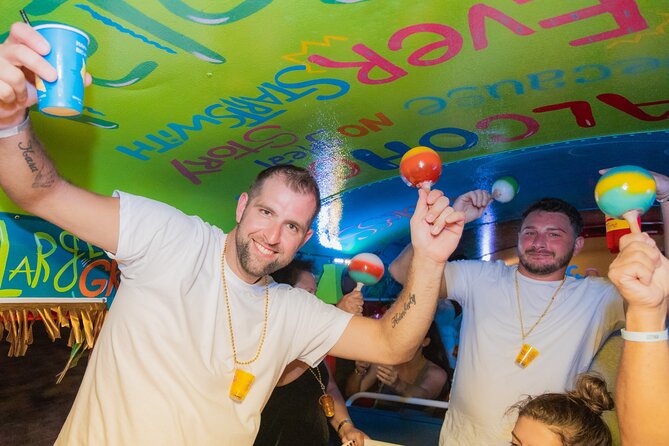 Aruba 4-Stop Pub Crawl in Open-Air Party Bus  - Palm - Eagle Beach - Important Information