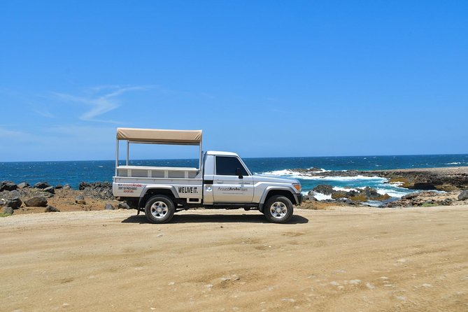 Aruba Outback Safari Jeep Tour - Lighthouse, Arikok & Conchi Pool - Lighthouse Visit