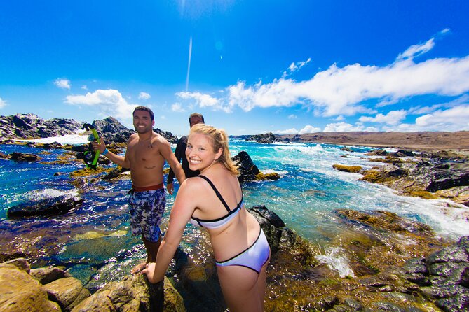 Aruba Shore Excursion: Natural Pool & Indian Cave Jeep Safari - Safety and Physical Considerations