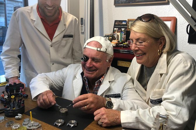 At Maurice Watch Workshop in Zurich - Workshop Inclusions