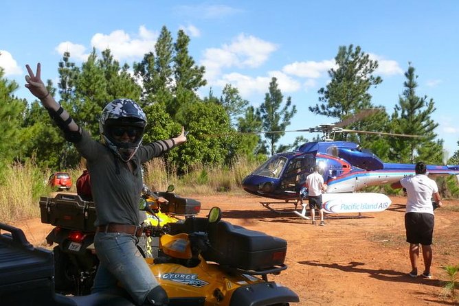 ATV Quad Bike and Helicopter Adventure Tour to Remote Village (Departs Nadi) - Pickup and Transportation