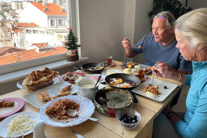 Authentic Homemade Turkish Breakfast Cooking With Local Friends - Gathering Fresh Ingredients From the Market