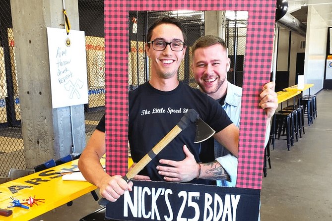 Ax Throwing: Private Group Training & Tournament, Albany - Meeting and Pickup