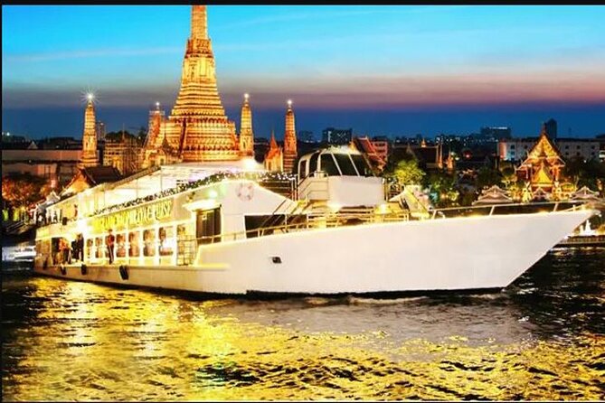 BANGKOK: Ticket Dinner Cruise Chaophraya River-with Live Music by White Orchid - Duration and Meeting Point
