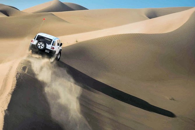 Best of Abu Dhabi Desert Safari Thrilling Quad Bike and 4W Dune Bashing - Hotel Pickup and Drop-off Included