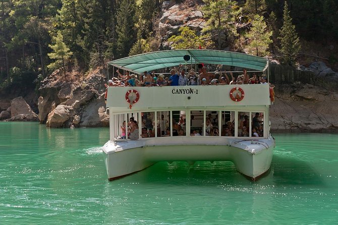 Cabrio Bus Safari and Green Lake Boat Trip From Side - Catamaran Cruise on Green Lake