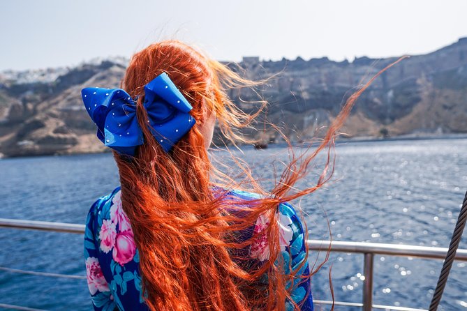 Caldera Morning Cruise With King Thiras Boat - Swimming in the Warm Waters of Palea Kameni