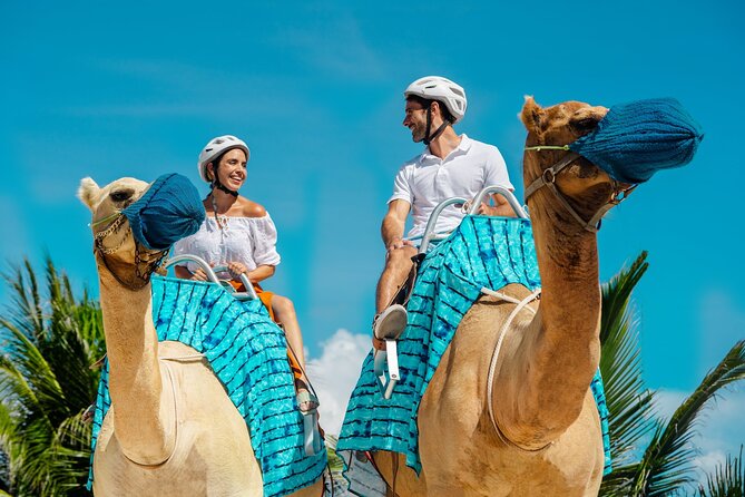 Camel Caravan Expedition and Beach Club With Transportation in Riviera Maya - Meeting and Pickup