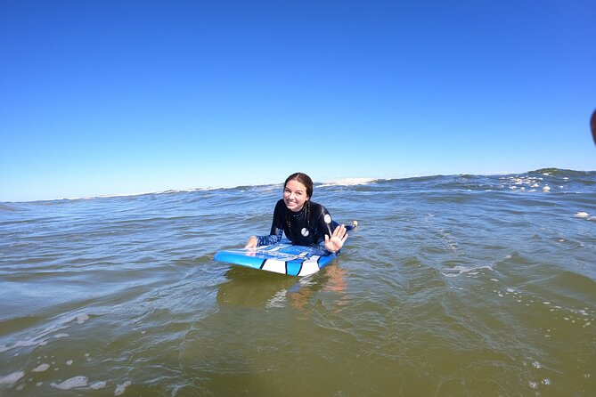 Cape Canaveral Semi-Private Surf Lesson With Surf Jersey - Meeting and Pickup