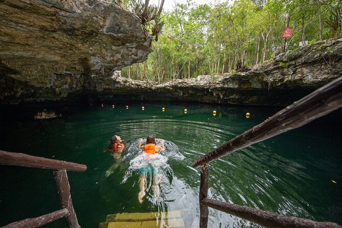 Cenote Tankah and Mayan Village Tour With Zipline, Canoes & Lunch - Canoe Excursion