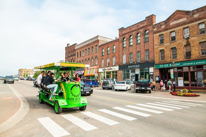 Charlottetown Pedal Pub Crawl Along the Waterfront on a Solar-Powered Pedal Bus! - Booking and Flexibility