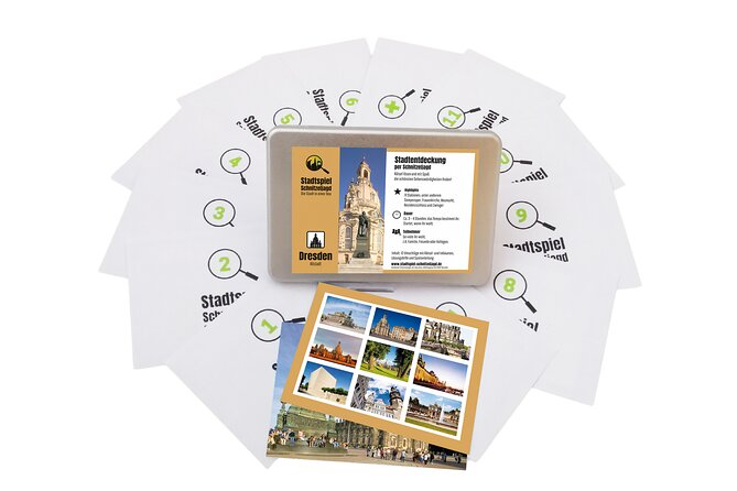 City Game Scavenger Hunt Dresden Old Town - Independent City Tour - Additional Information