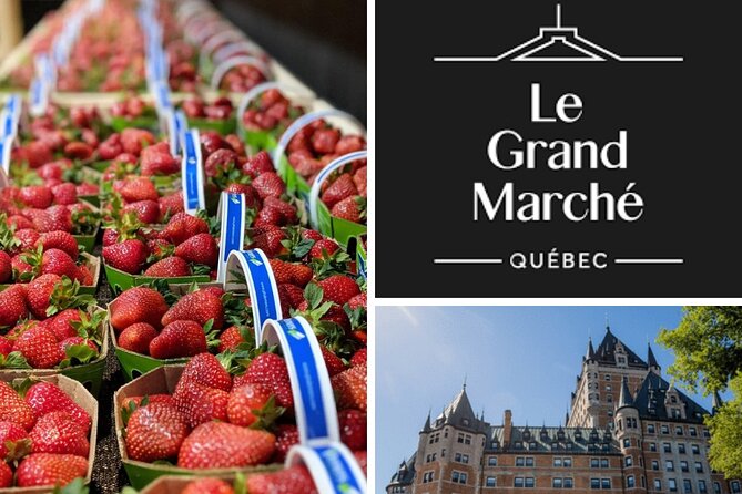 City & Market Farm Tour From Québec - City Exploration