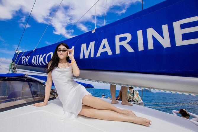Coral Island Sunset Cruise by Catamaran - Snorkeling, Swimming, and Beach Relaxation