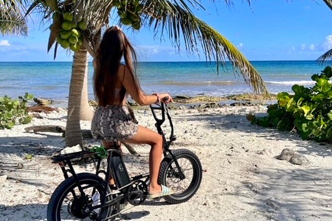 Costa Maya Private Guided E-Bike Tour - E-Bike Assistance