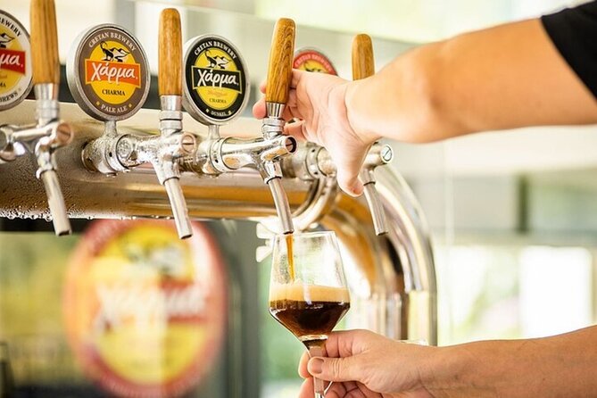 Crete Small-Group Craft Brewery Tour With Tastings or Lunch - Sample Menu and Food Options