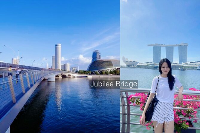 Cycling Tour of 15 Instagrammable Spots @ Marina Bay - Merlion Park
