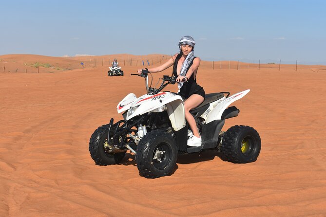Desert Excursion & Quad Bike Sand Board Camel Ride BBQ Dinner - Round-Trip Transportation Details