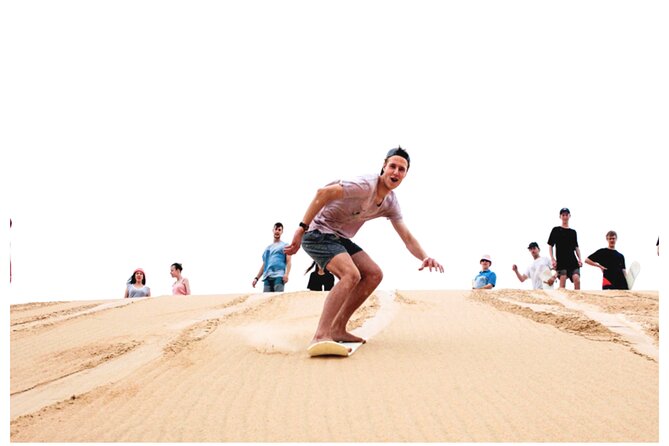 Desert Safari, Camel Ride, Sand Boarding, Inland Sea Visit COMBO - Tour Details and Safety