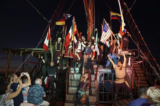 Dinner Under the Sea Pirate Show in Puerto Vallarta Bay - Pirate Ship Dinner Cruise on a Galleon