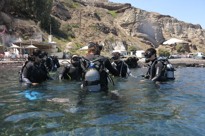 Discover Scuba Diving in the Caldera of the Volcano in Santorini - Meeting and Pickup