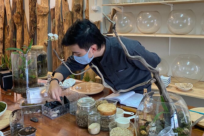 DIY Terrarium Workshop in Hua-Hin - Meeting and Pickup