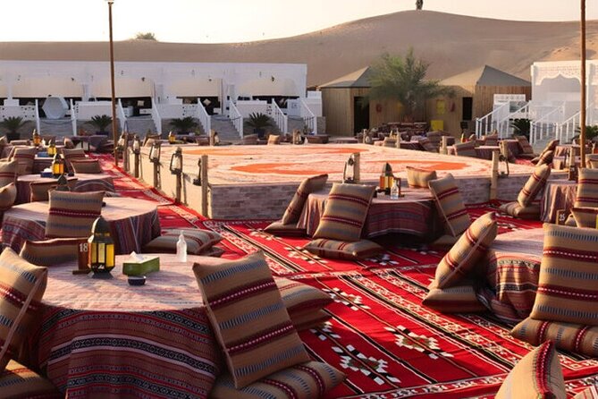 Dubai: 3* Red Dunes ATV, Sandsurf, Camels, Horses, Buffet & Show - Common Questions