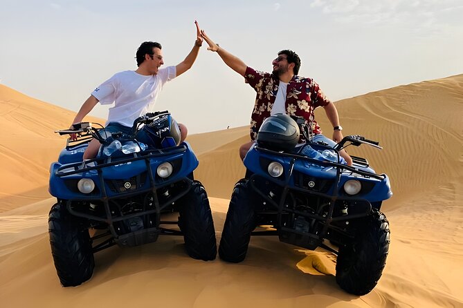 Dubai 4Star Dunes ATV, Sandsurfing, Camels and VIP Buffet & Show - What to Expect