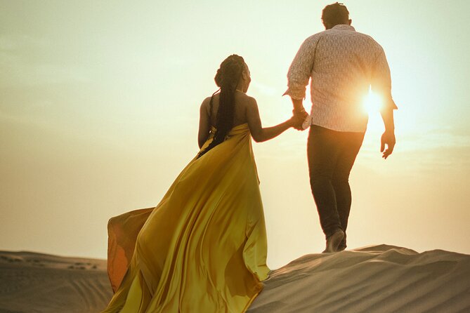 Dubai Flying Dress Photoshoot - Accessibility and Health Considerations