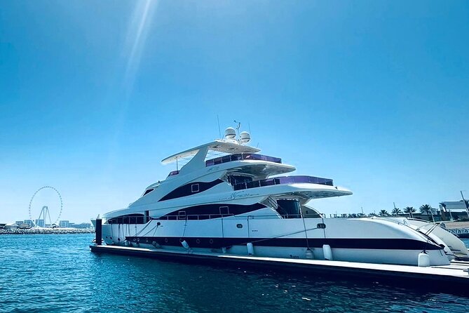 Dubai Harbour:Super Yacht Experience With Live Station & Drinks - Pricing and Value for Money