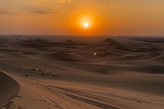 Dubai: Red Dunes, Sandsurf, Camel Ride, BBQ Dinner at Desert Camp - Live Show and Barbecue Dinner at the Desert Camp