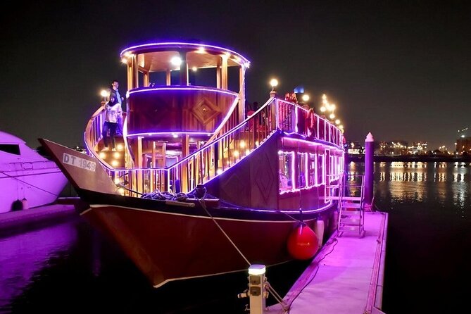 Dubai Water Canal Cruise With Dinner & Transfer - Check Availability