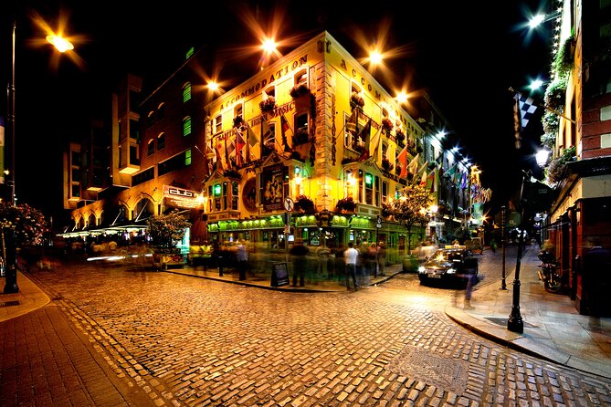 Dublin Live Guided Panoramic Open-Top Night Bus Tour - Start Time of the Tour