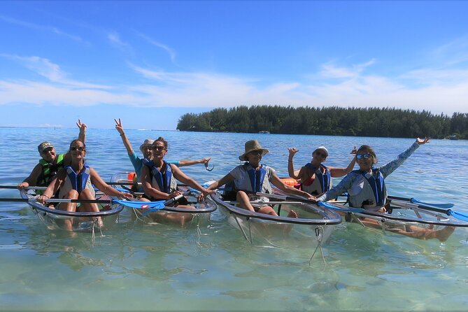 Eco Guided Excursion to the Lagoon of Moorea in Transparent Kayak 1/2 Day Morning - Additional Information