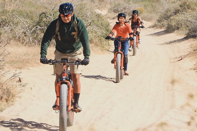 Electric Bike Beach & Deset Tour in Cabo by Cactus Tours Park - Round Trip Transportation and Tequila Tasting