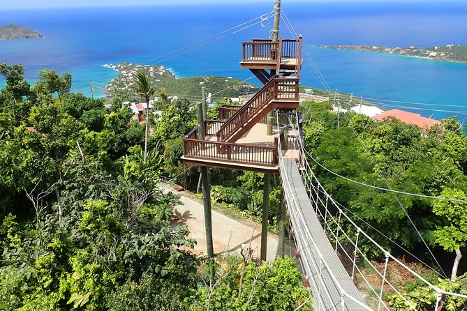 Fast-Paced Ziplining Experience in the US Virgin Islands  - St Thomas - Included Gear and Meeting/Pickup Information