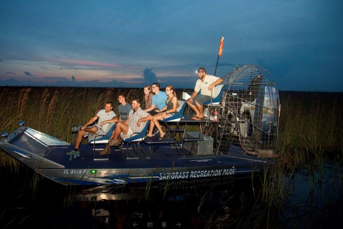 Florida Everglades Private Night Airboat Ride Tour - Additional Information