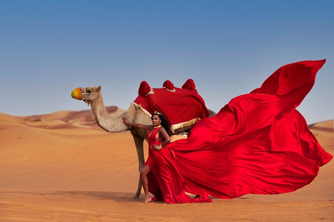 Flying Dress Photoshoot Activity in Dubai - Overview of the Activity